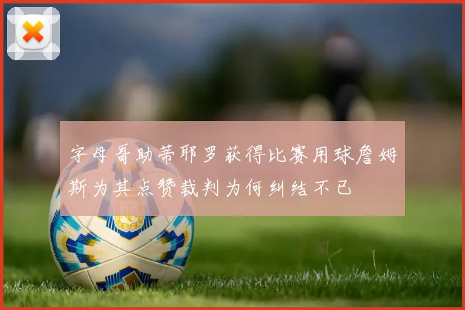 字母哥助蒂耶罗获得比赛用球詹姆斯为其点赞裁判为何纠结不已