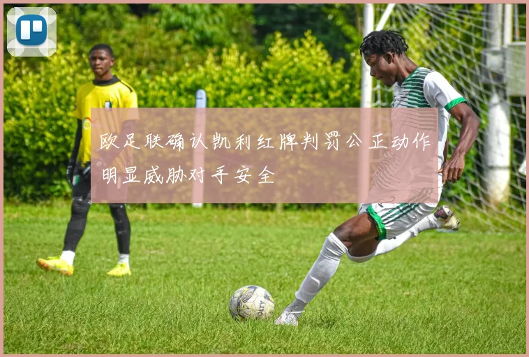 欧足联确认凯利红牌判罚公正动作明显威胁对手安全